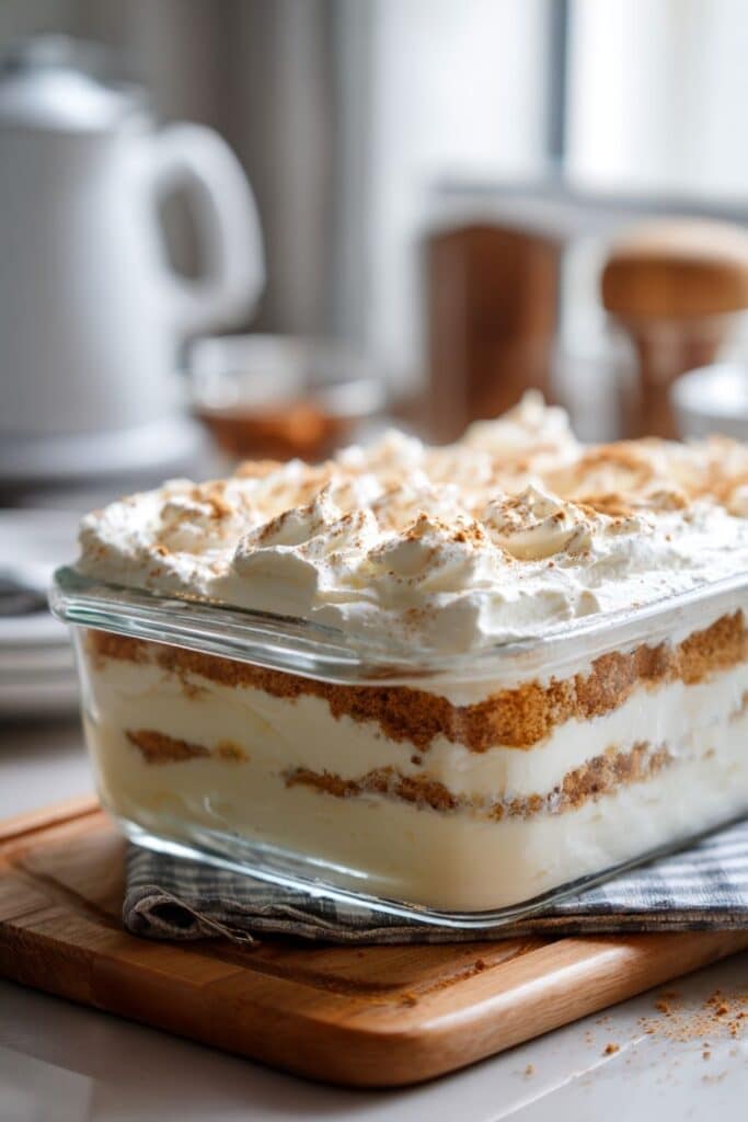 szybka wersja ciasta krówka bez pieczenia z mascarpone