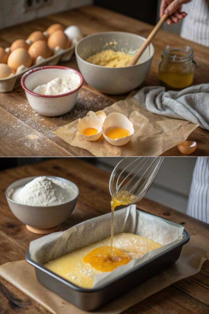 Jak zrobić ciasto ucierane z owocami na oleju krok po kroku