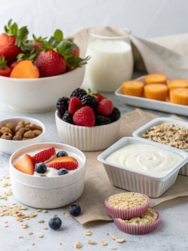 desery dla dzieci porównanie zdrowych składników i słodyczy