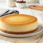 sernik Thermomix gotowy kremowy sernik na stole