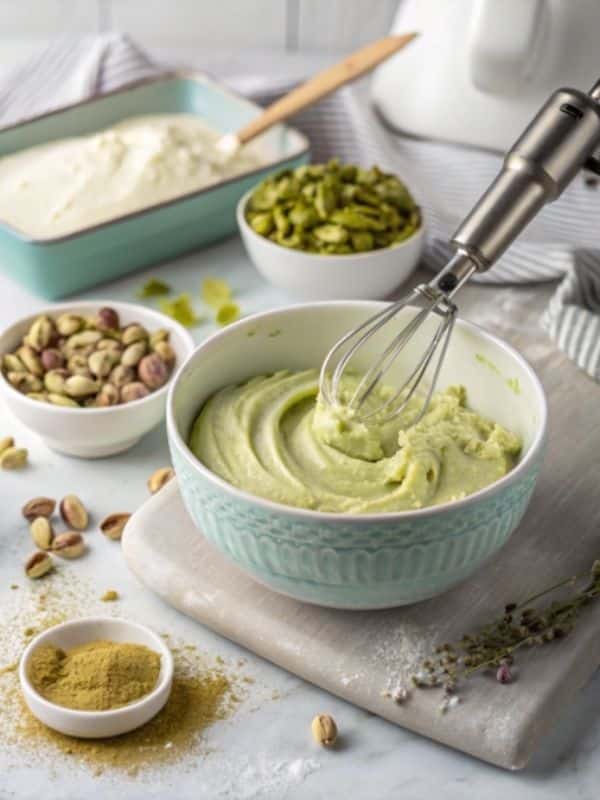 Przygotowanie kremu z mascarpone do tortu imieninowego